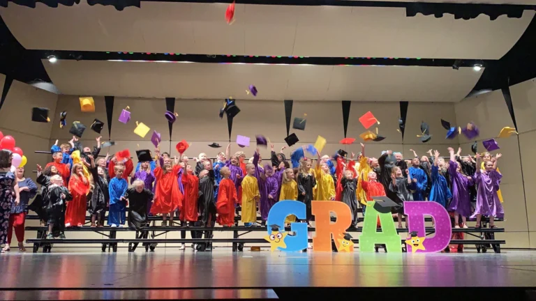 Robins nest marion prek graduation ceremony