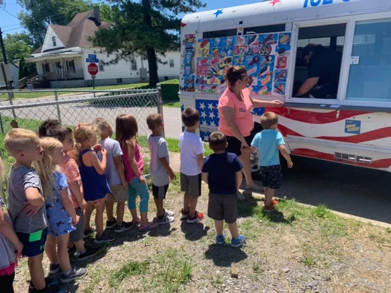 Ice cream truck day robins nest of marion